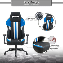 High Back Gaming Chair Racing Office Chair with PU Leather - Otaj Gifts