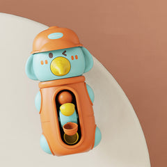 New Cute Duck Elephant Baby Shower Bath Toys Children Water Play Spinner With Suction Cup Waterwheel Games For Kid Bathroom - Otaj Gifts