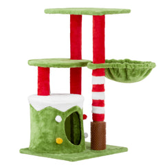 Cat House - Cat Hammock 2 Floor Platform - Cat Climbing Frame - Otaj Gifts