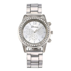 New Women's Watch Suit Quartz Diamond Watch - Otaj Gifts