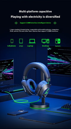 G810 Auditory Discrimination Wired Headset Wire Control Gaming Headset - Otaj Gifts
