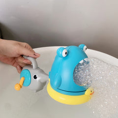 Bubble Machine Baby Bath Toy Pool Foam Making Machine Bathroom Bubble Blowing Bathtub Maker Blower Kids Play Water Games Toy Set - Otaj Gifts