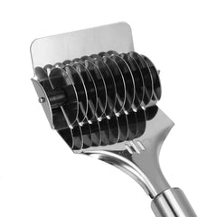 Stainless Steel Noodle Lattice Roller Dough Cutter Pasta Spaghetti Maker for Kitchen Cooking Tools - Otaj Gifts