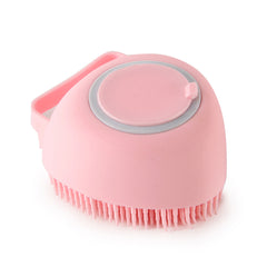 Silicone Dog Bath Massage Gloves Brush Pet Cat Bathroom Cleaning Tool Comb Brush For Dog Can Pour Shampoo Dog Grooming Supplies - Otaj Gifts
