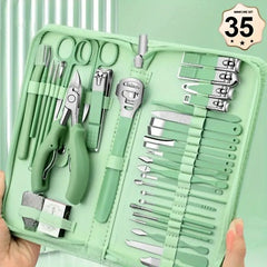 35pcs Manicure Set Personal Care Toenail Clippers Professional Nail Clipper - Otaj Gifts