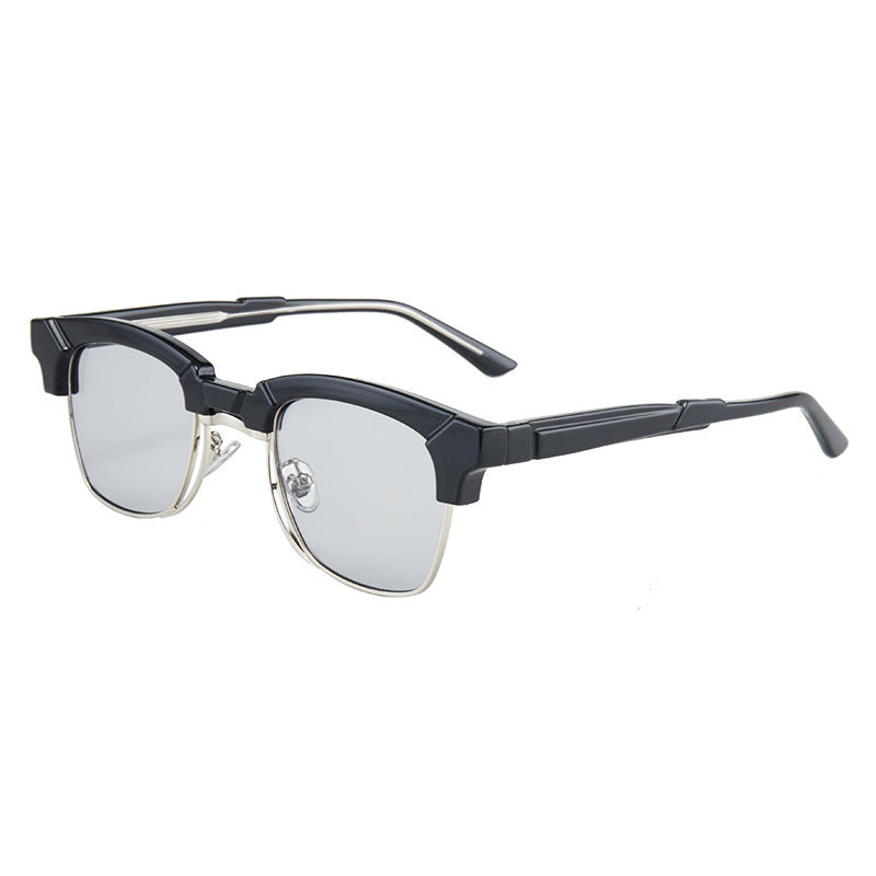 European And American Fashion Metal Sun Glasses Men - Otaj Gifts