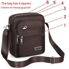 Large Capacity Multi-layer Waterproof Shoulder Crossbody Bag - Otaj Gifts