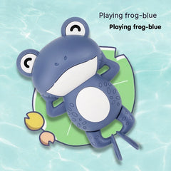 Baby Bath Toys Children Playing Water Small Yellow Duck Swimming Playing Water Little Duck Little Turtle - Otaj Gifts