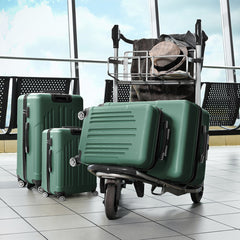 Vertical Stripe Four In One Suitcase - Otaj Gifts