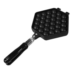 1x Aluminum Alloy NOn Stick DIY Eggettes Pan Egg Bubble Cake Baking Mold Plate Using for Home - Otaj Gifts