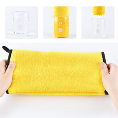 Dog Towels For Drying Dogs Drying Towel Dog Bath Towel, Quick-drying Pet Dog And Cat Towels Soft Fiber Towels Robe Super Absorbent Quick Drying Soft Microfiber Pet Towel For Dogs, Cats Yellow - Otaj Gifts