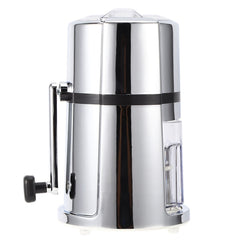 Manual Ice Crusher Commercial Household Portable Shaved Ice Crusher with Stainless Steel Blade - Otaj Gifts