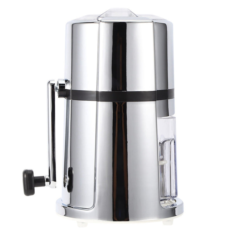 Manual Ice Crusher Commercial Household Portable Shaved Ice Crusher with Stainless Steel Blade - Otaj Gifts