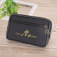 Enlarged Canvas Mobile Phone Bag Zipper Waterproof - Otaj Gifts