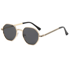 Retro Small Frame Polygon Sun Glasses Personality - Otaj Gifts