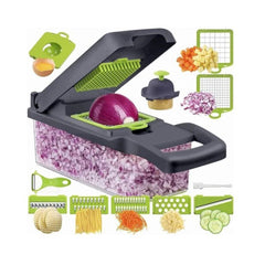 15PCS Multifunctional Food Chopper Vegetable Dicer Cutter for Home Kitchen Supplies - Otaj Gifts