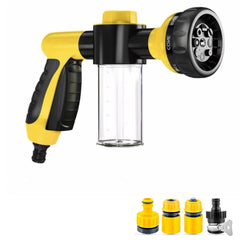 Pet Dog Wash Outdoor,  High-Pressure Pet Shower Sprayer Dog Shower Brush And Pet Grooming Comb For Watering Flowers, Car Washing, Pet Bathing - Otaj Gifts