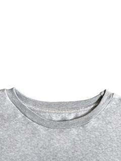 Women Basic Casual Pullover Spring Autumn Long Sleeve Just Girl Printed Round Neck - Otaj Gifts