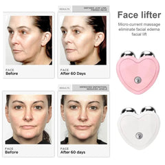 EMS Face Lifting Machine Facial Massager Microcurrent Roller Skin Tightening Rejuvenation Beauty Charging Facial Anti Wrinkle - Otaj Gifts
