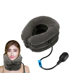 Neck Support Cushion Inflatable Air Cervical Neck Traction Device Body Relaxing Tractor Support Massage NECK Pillow - Otaj Gifts