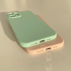 Original Liquid Silicone Frosted Phone Case - Otaj Gifts