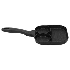 3 in 1 Egg Frying Pan Non Stick Fried Egg Cooker Steak Sausage Cooking Pan for Kitchen Use - Otaj Gifts