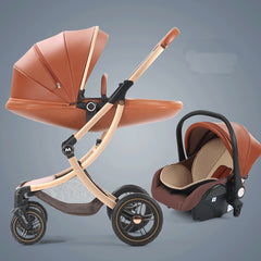 New Luxury Baby Stroller Carriage With Car Seat - Otaj Gifts