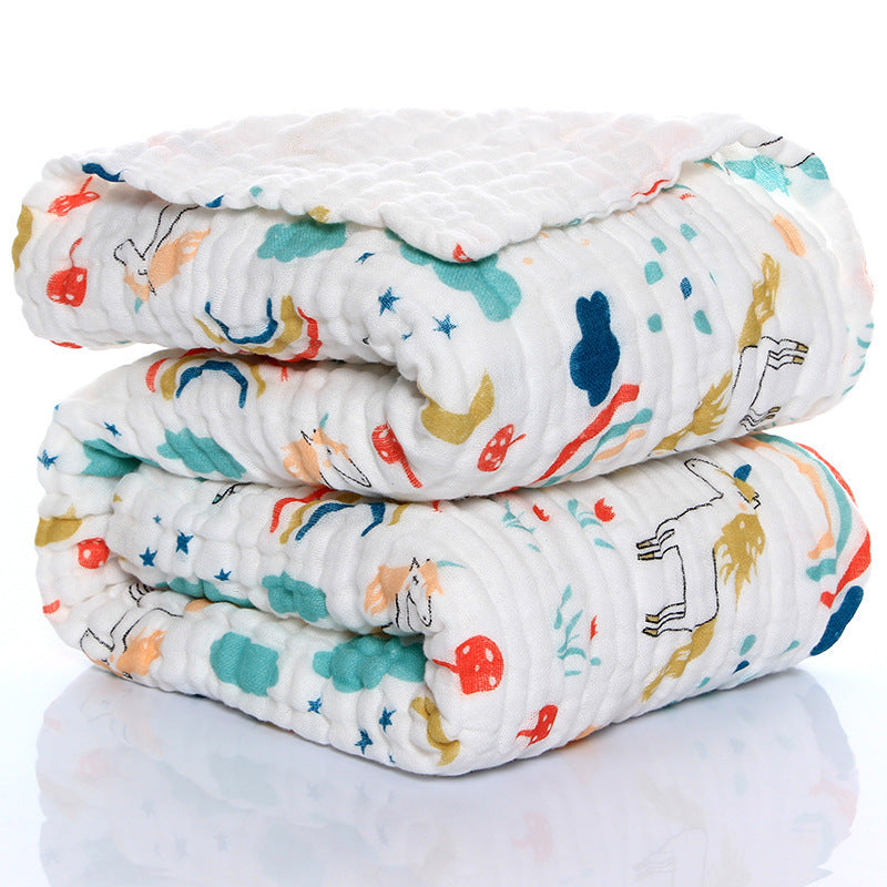 6 Six-Layer Cotton Baby And Children Bath Towel - Otaj Gifts
