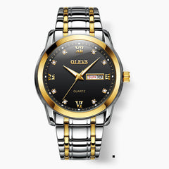 Watch Fashion Trendy Brand Quartz Watch Luminous Waterproof Men's Watch Men's Watch - Otaj Gifts