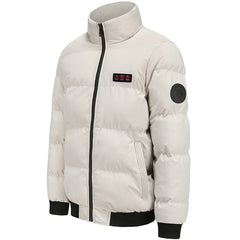 Outdoor Warm Heated Jacket Windproof Cotton Padded Clothes USB Heating Winter Keep Warm - Otaj Gifts