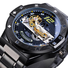American fashion automatic mechanical watches - Otaj Gifts