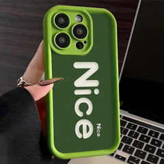 Nice Niche English Phone Case Simple - Otaj Gifts