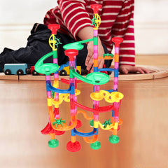 109PCS DIY Ball Track Construction Child Building Blocks Toys Development Toys Gifts - Otaj Gifts