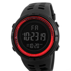 Sports Timing Night Light Domineering Large Dial Electronic Watch - Otaj Gifts