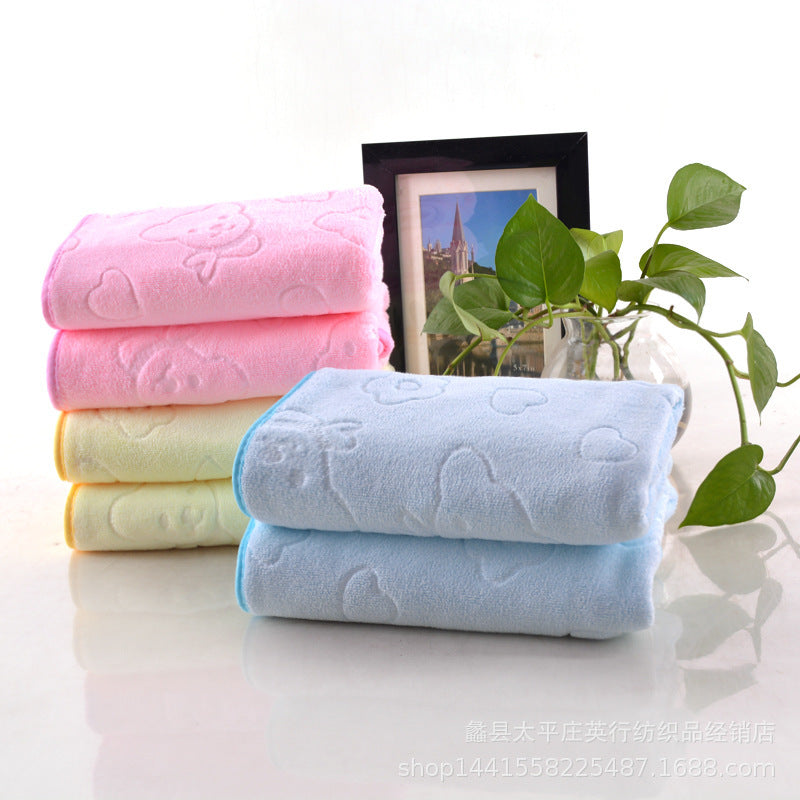 Hemming embossed microfiber towel - Otaj Gifts