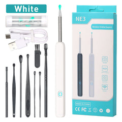 Wireless Ear Wax Remover Camera HD Ear Endoscope Spoon Pick Cleaning Tools Kit - Otaj Gifts