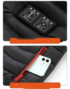 Intelligent Heating Cotton-padded Clothes Charging Heating - Otaj Gifts