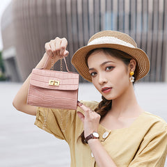 One-shoulder portable platinum bag - Otaj Gifts