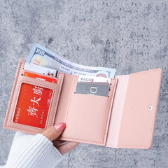 Women's Purse Short Simple Multi-slot Clutch Bag - Otaj Gifts