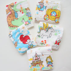 Children's Towel Embroidery Baby Saliva Towel - Otaj Gifts