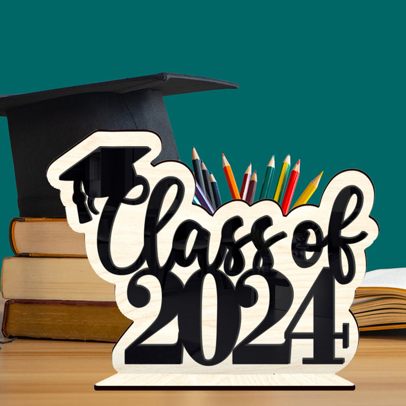 Graduation Season Wooden Acrylic Table - Otaj Gifts