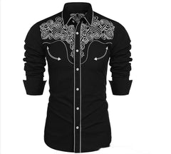 Men's Trendy Loose Casual Long Sleeves Top Shirt - Otaj Gifts