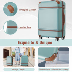 20-inch Hard-shell Suitcase With Cosmetic Bag - Otaj Gifts