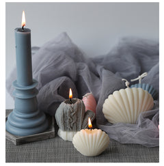 Shell Candle Mould Homemade Aromatherapy Candle - Otaj Gifts
