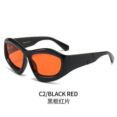 Men And Women Riding Outdoor Personality Concave Shape Sun Glasses - Otaj Gifts