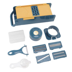 Vegetable Grater ABS and Stainless Steel Vegetable Cutter with Incisive Blades for Kitchen Home - Otaj Gifts