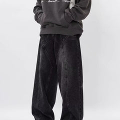Fashion Men's Loose Cargo Ins Wide-leg Pants - Otaj Gifts