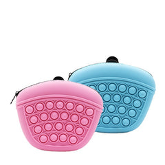 Bag Silicone Feed Dogs Treat Pouch Pet Training Bag Bundle Pocket Waist Pack Pet Portable Dog Training Waist Bag Treat Snack Bait Dogs Soft Washable Outdoor Feed Storage Pouch Food Reward Silica Bags - Otaj Gifts