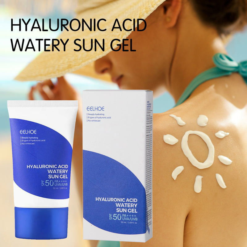 Hyaluronic Acid Moisturizing Protective Gel Summer Outdoor Moisturizing Refreshing Not Oily Resist Ultraviolet Rays - Otaj Gifts
