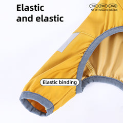 Dog Raincoat With Reflective, Waterproof Dog Rain Jacket With Hood, Leash Hole, Reflective Strap For Small Medium Dogs, Lightweight Puppy Clothes - Otaj Gifts